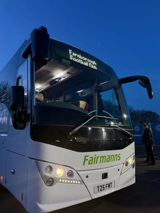 Football Away Day in Farnborough